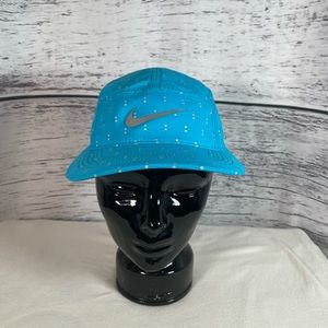Nike AW84  Run Flash Dot adjustable running hat Five panel cycling hat cap